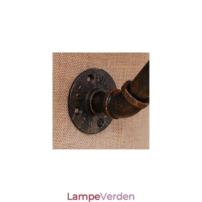 Rustik Lodge Messing Funktion til Ambient Light Wall Sconces Wall Light