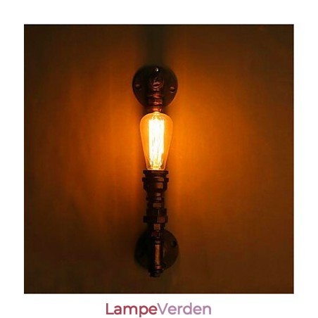 Amerikansk Retro Loft Industriel Vandgang Trapper Kreativ Personlighed Restaurant Bar Single Head Iron Wall Lamp Amerikansk Retro Loft Industriel Vandgang Trapper Kreativ Personlighed Restaurant Bar Single Head Iron Wall Lamp