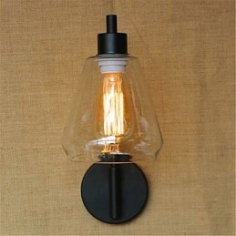 Rustik Lodge Country Black Oxide Finish Funktion til svingarm omgivende lys