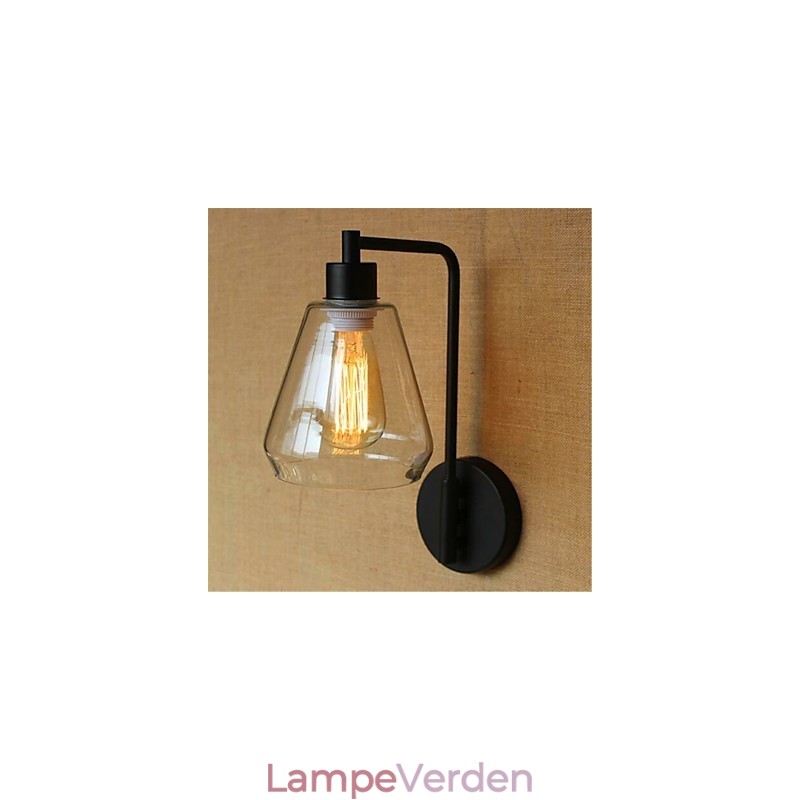 Rustik Lodge Country Black Oxide Finish Funktion til svingarm omgivende lys