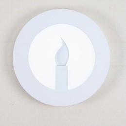 Integreret moderne moderne maleri-funktion til væglamper med omgivende lys