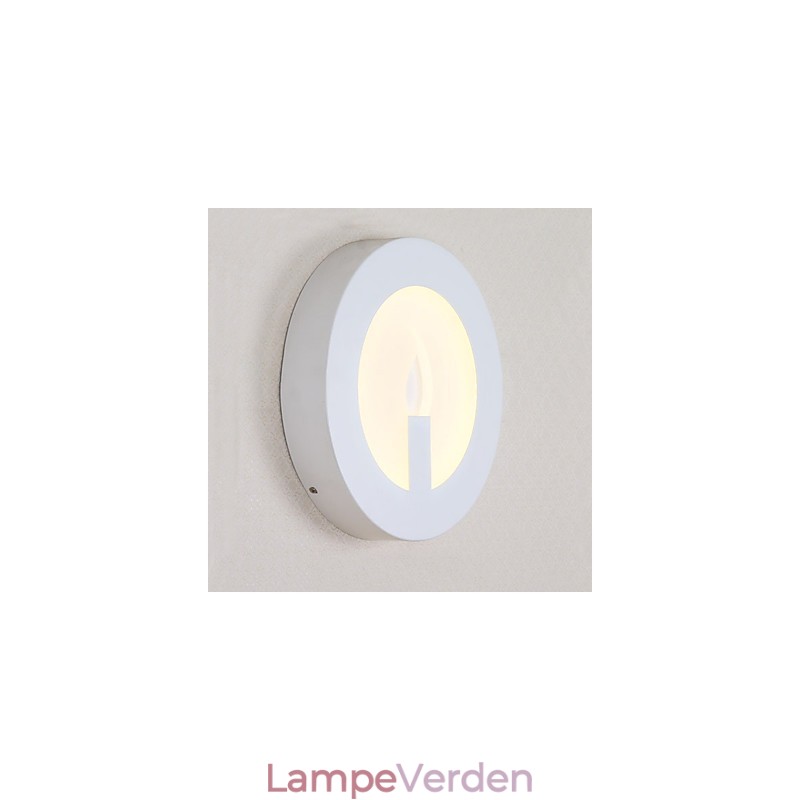 Integreret moderne moderne maleri-funktion til væglamper med omgivende lys