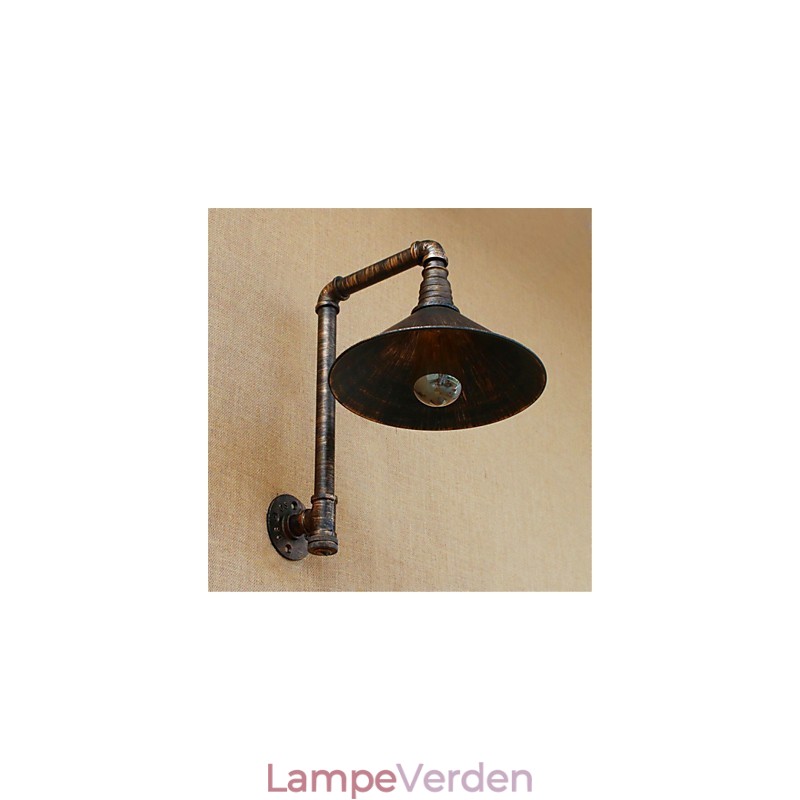 Rustik Lodge Country Antik Messing Funktion til Ambient Light Wall Sconces Wall Light