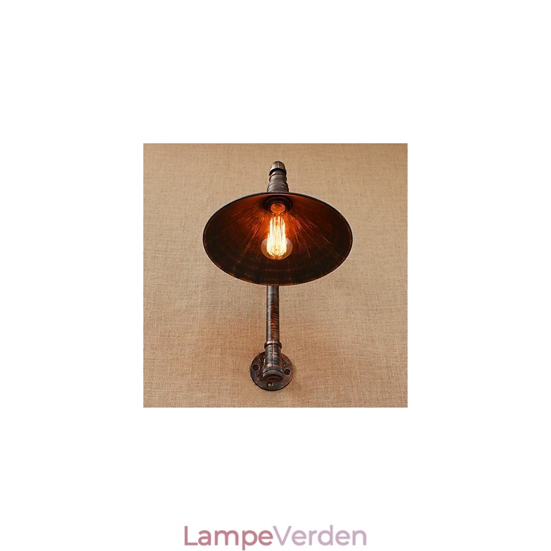 Rustik Lodge Country Antik Messing Funktion til Ambient Light Wall Sconces Wall Light