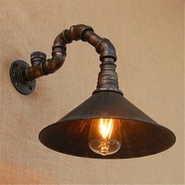 Rustik Lodge Country Black Oxide Finish Funktion til Ambient Light Wall Sconces