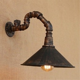 Rustik Lodge Country Black Oxide Finish Funktion til Ambient Light Wall Sconces