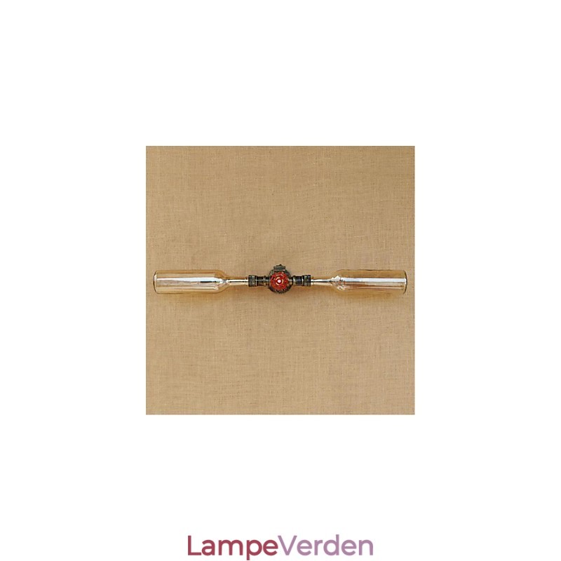 Retro American Village Creative Industry Wind Designer Vandflaske Væglampe Væglampe Rav