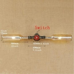 Retro American Village Creative Industry Wind Designer Vandflaske Væglampe Væglampe Rav