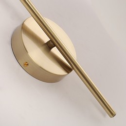 Moderne moderne galvaniseret funktion til Arc Uplight Wall Sconces Wall Light