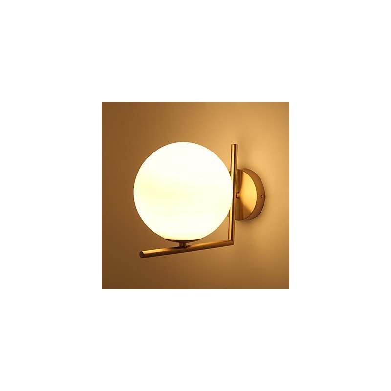 Moderne moderne galvaniseret funktion til Arc Uplight Wall Sconces Wall Light