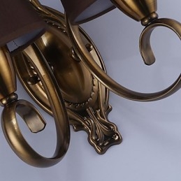 Traditionel klassisk galvaniseret funktion til øjenbeskyttelse Downlight væglamper væglampe