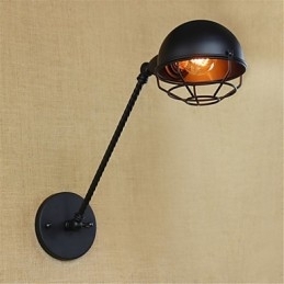 Country Retro Painting Funktion til Mini Style ØjenbeskyttelseDownlight væglamper