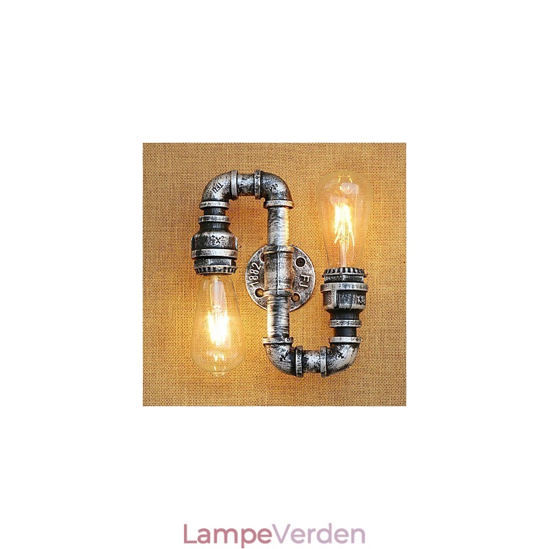 Country Retro Painting Feature for Swing Arm Ambient Light Wall Sconces Wall Light