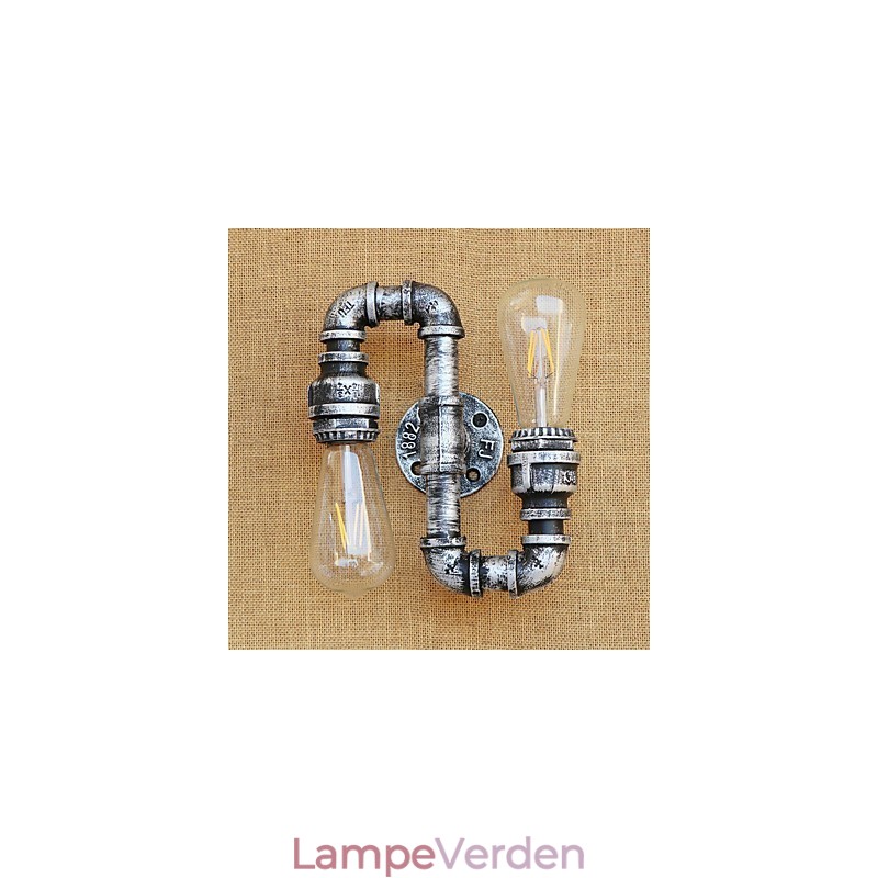 Country Retro Painting Feature for Swing Arm Ambient Light Wall Sconces Wall Light