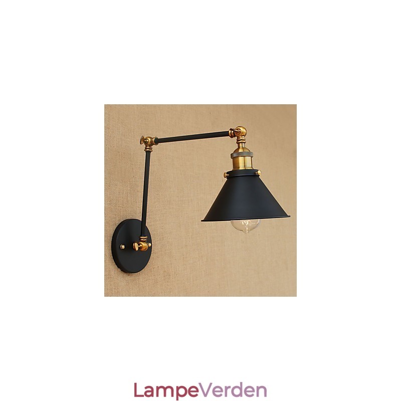 Væglampe Messing Vintage Industriel Væglampe Lys Hjem Belysning Indendørs Dekor Væglampe