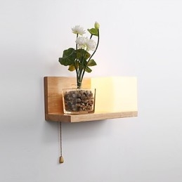 Moderne moderne sortoxidfinishfunktion til øjenbeskyttelse. Ambient Light Wall Sconces Wall Light