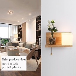 Moderne moderne sortoxidfinishfunktion til øjenbeskyttelse. Ambient Light Wall Sconces Wall Light