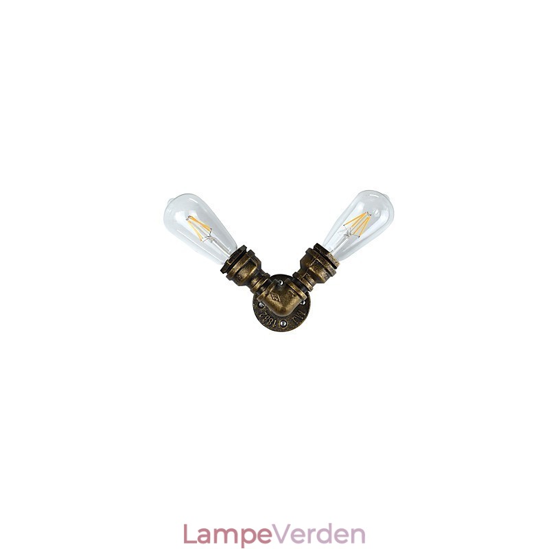 Væglampe Væglamper Vægjern Væglampe Stum Sort Lyssværd Lampe På Væg