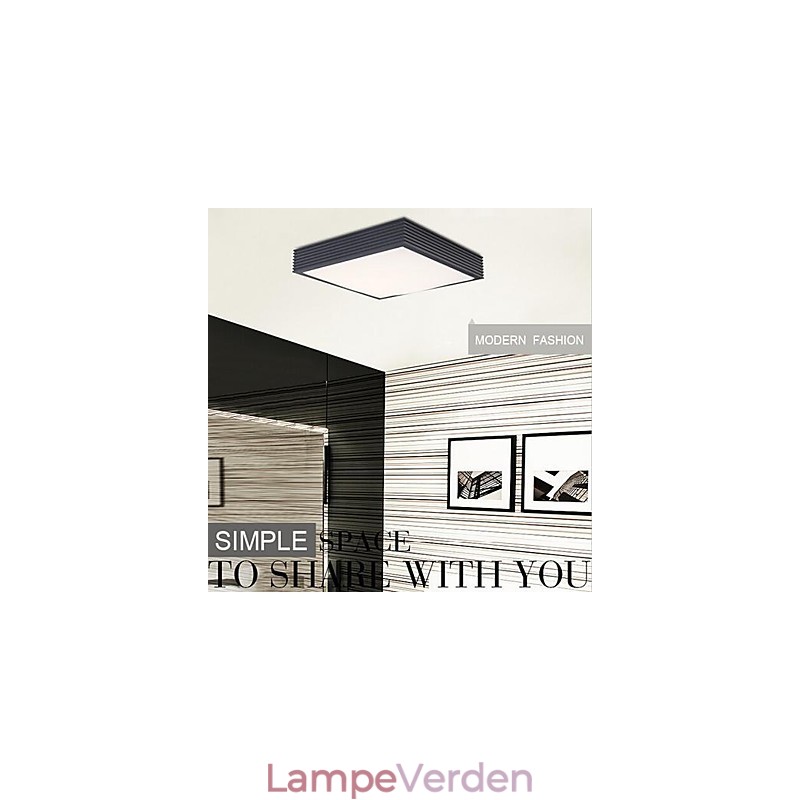 Moderne moderne maleri Metal Flush Mount