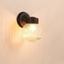 Moderne moderne sort oxid-finish-funktion til Mini Style Ambient Light Wall Sconces Wall Light