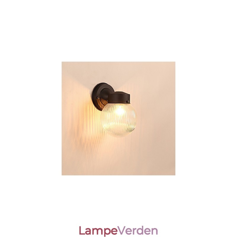 Moderne moderne sort oxid-finish-funktion til Mini Style Ambient Light Wall Sconces Wall Light