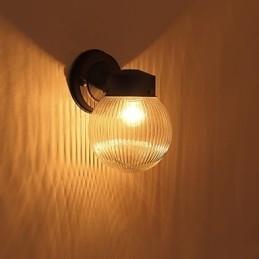 Moderne moderne sort oxid-finish-funktion til Mini Style Ambient Light Wall Sconces Wall Light