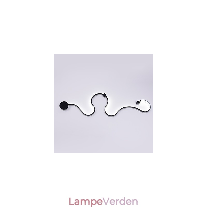 Væglamper Moderne Moderne Maleri Feature Aluminium Væglampe til Sengeværelse Trappe Stue Lampe