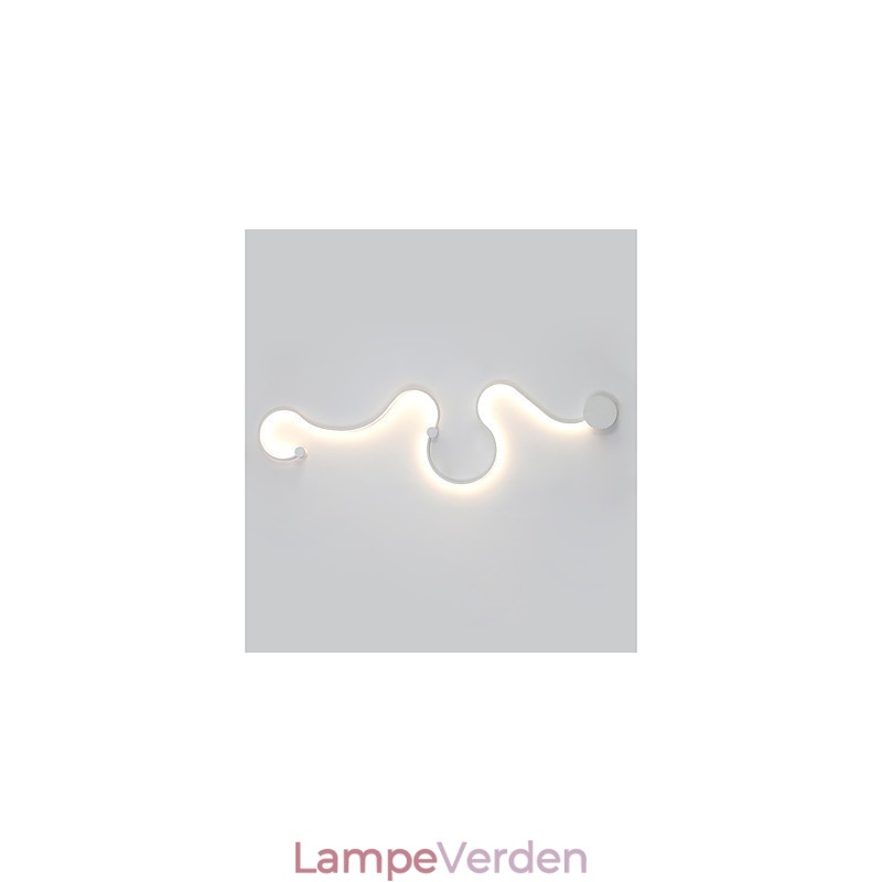Væglamper Moderne Moderne Maleri Feature Aluminium Væglampe til Sengeværelse Trappe Stue Lampe