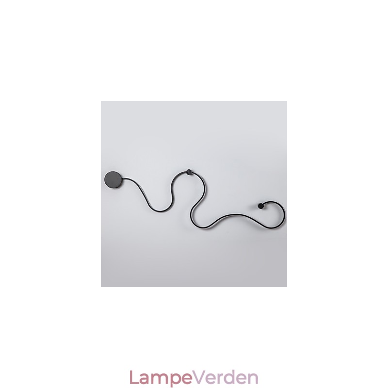 Væglamper Moderne Moderne Maleri Feature Aluminium Væglampe til Sengeværelse Trappe Stue Lampe