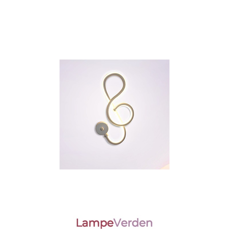 Enkel Moderne Kreativ Lysstang Væggang Indlejret Lampe Korridor Lys Soveværelse Sengelampe Aluminiumslampe