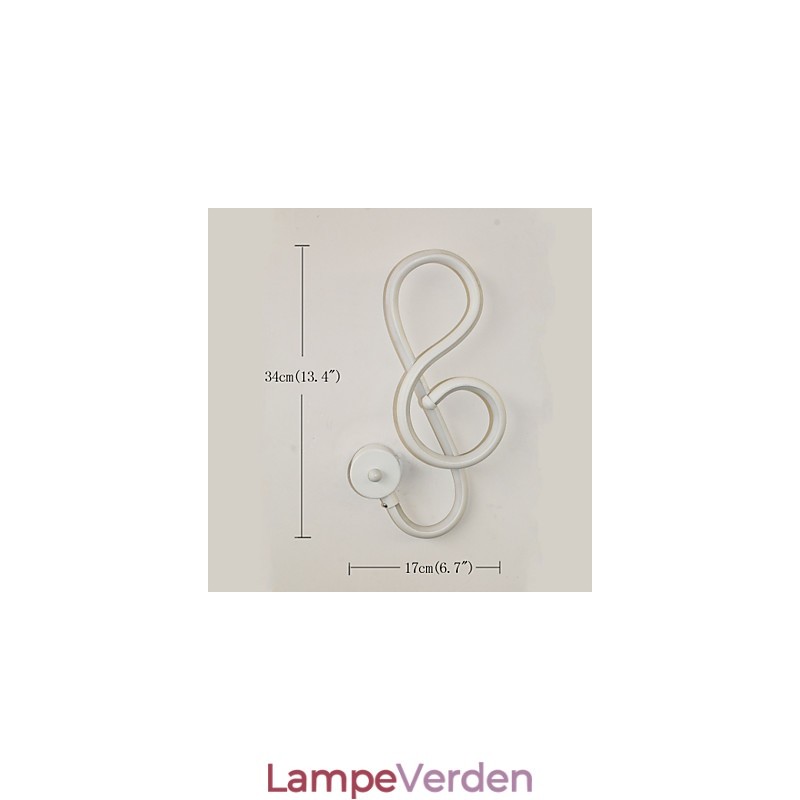 Enkel Moderne Kreativ Lysstang Væggang Indlejret Lampe Korridor Lys Soveværelse Sengelampe Aluminiumslampe
