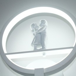 Væglampe Moderne Minimalistisk Stue Dekorativ Aluminium Korridor Balkonlampe Soveværelse Sengelampe