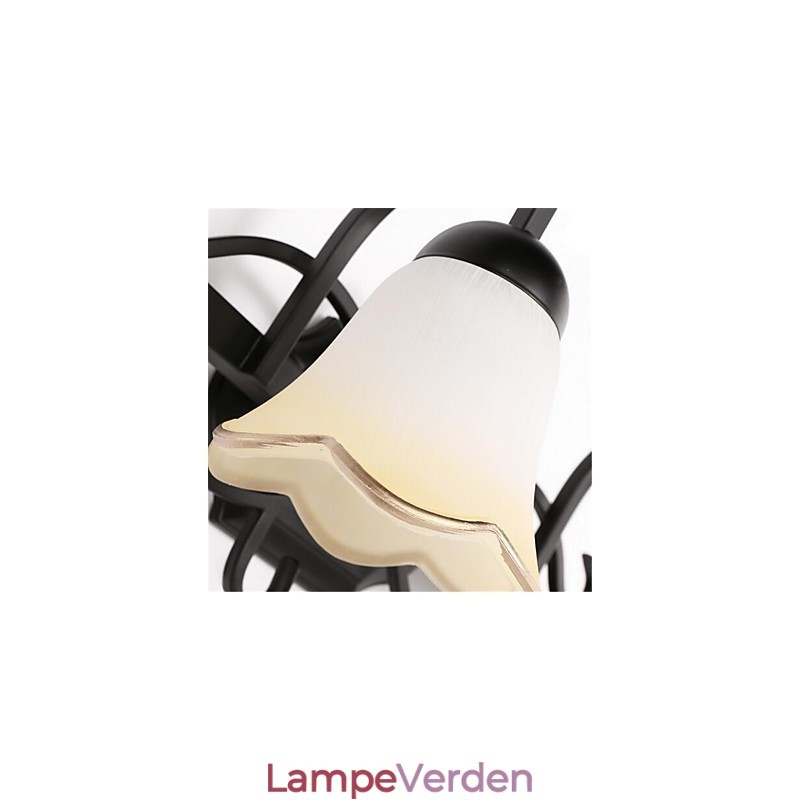 Country Retro maleri funktion til øjenbeskyttelse Ambient Light Væglamper Væglampe