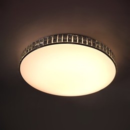 Moderne Loftslys Flush Mount Akryl Metal Maleri 90 265V Lys