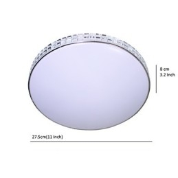 Moderne Loftslys Flush Mount Akryl Metal Maleri 90 265V Lys