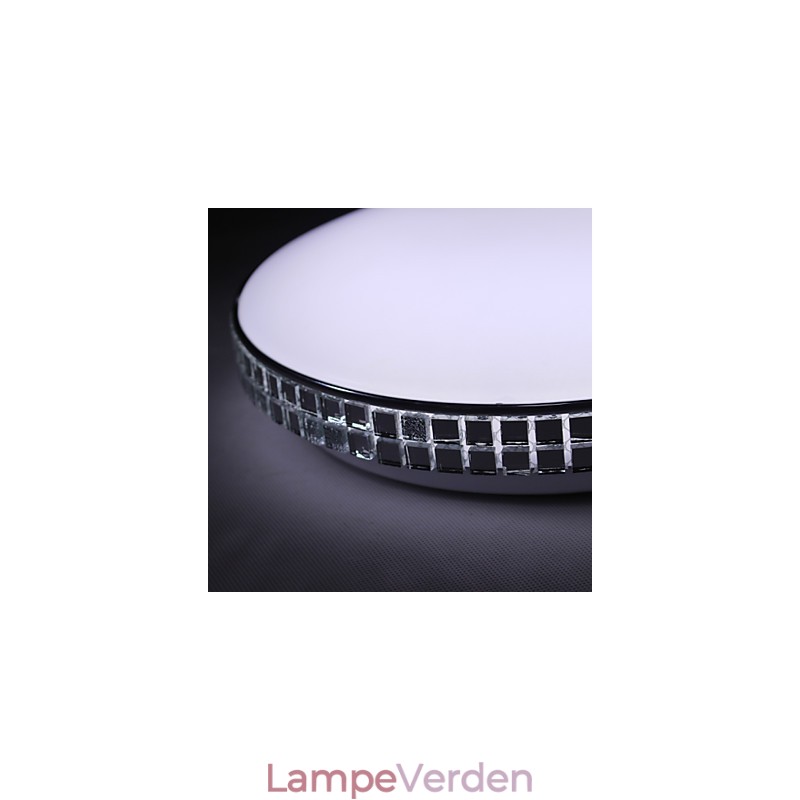 Moderne Loftslys Flush Mount Akryl Metal Maleri 90 265V Lys