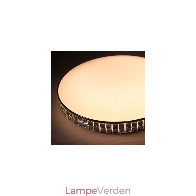 Moderne Loftslys Flush Mount Akryl Metal Maleri 90 265V Lys