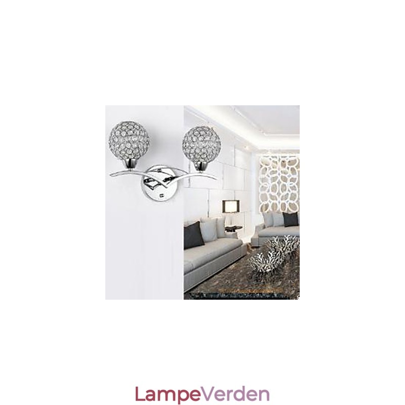 Enkelheden af moderne krystallampe Kreativ mode soveværelse sengelampe Spisestue gang lys