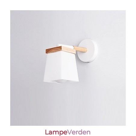 Squere Glassshade Væglampe Til Soveværelse Moderne Funktion Ambient Light Wall Sconces Wall Light