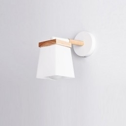 Squere Glassshade Væglampe Til Soveværelse Moderne Funktion Ambient Light Wall Sconces Wall Light