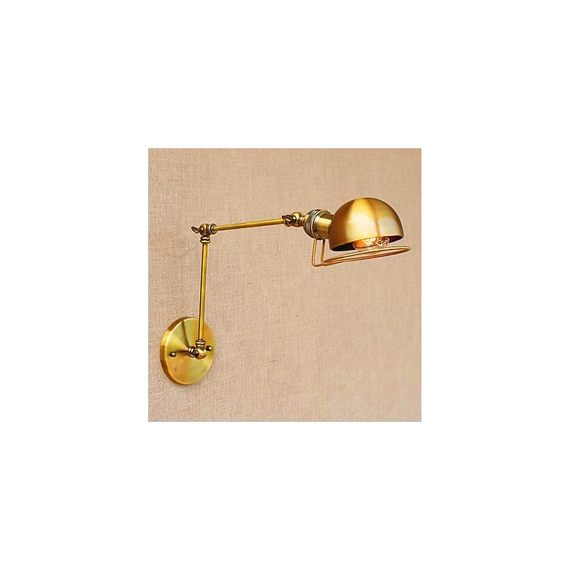 Vintage Country Painting Funktion til Mini Style Swing Arm Øjenbeskyttelse Ambient Light Swing Arm LightsWall