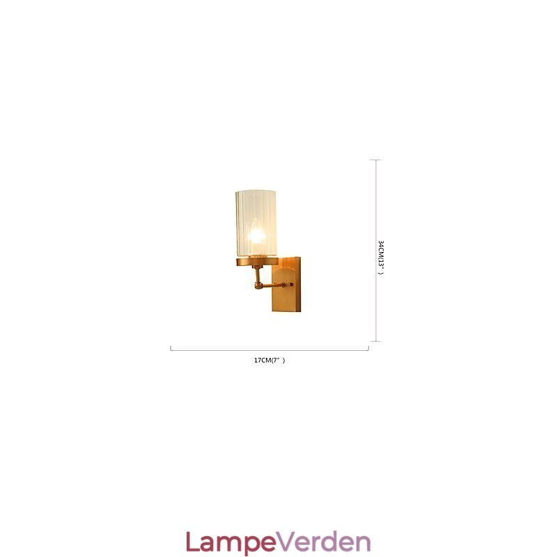 Traditionel klassisk country messing funktion til Mini Style Uplight Wall Sconces Wall Light