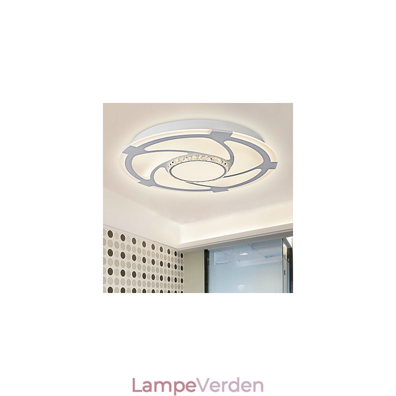 Moderne moderne metal flush Mount