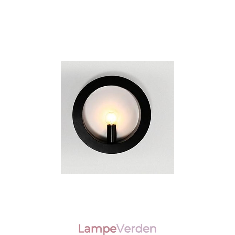 Ny Iron Art Væglampe Engros Rund Stue Sofa Baggrund Væglampe