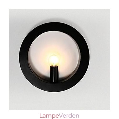 Ny Iron Art Væglampe Engros Rund Stue Sofa Baggrund Væglampe