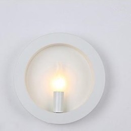 Ny Iron Art Væglampe Engros Rund Stue Sofa Baggrund Væglampe