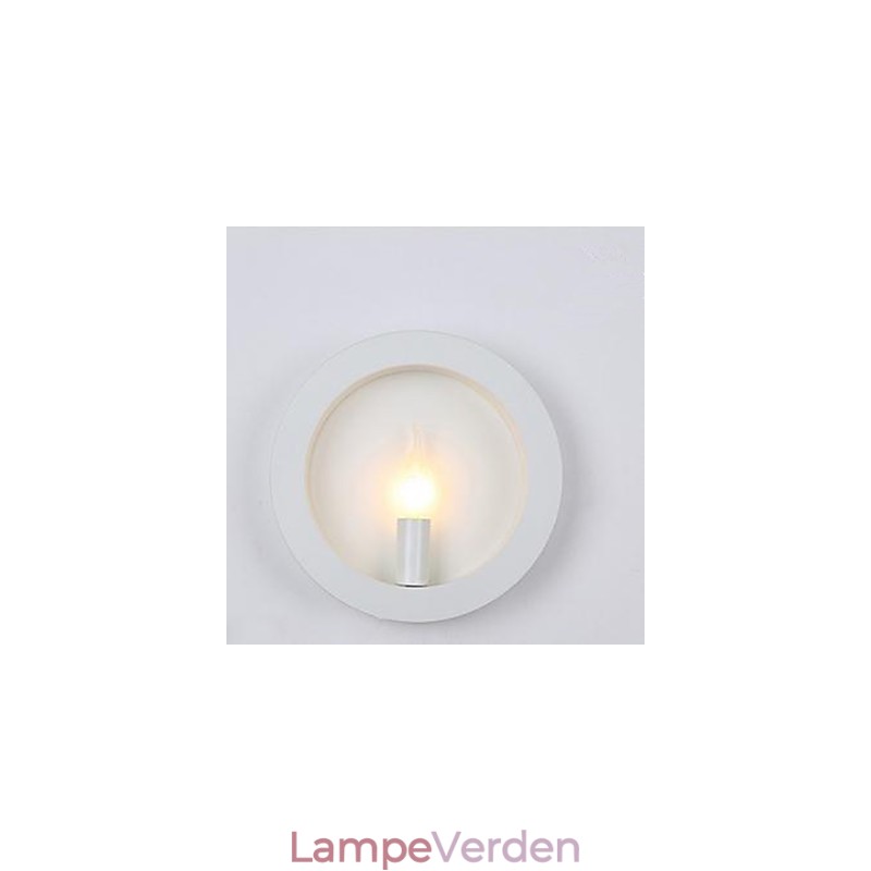 Ny Iron Art Væglampe Engros Rund Stue Sofa Baggrund Væglampe