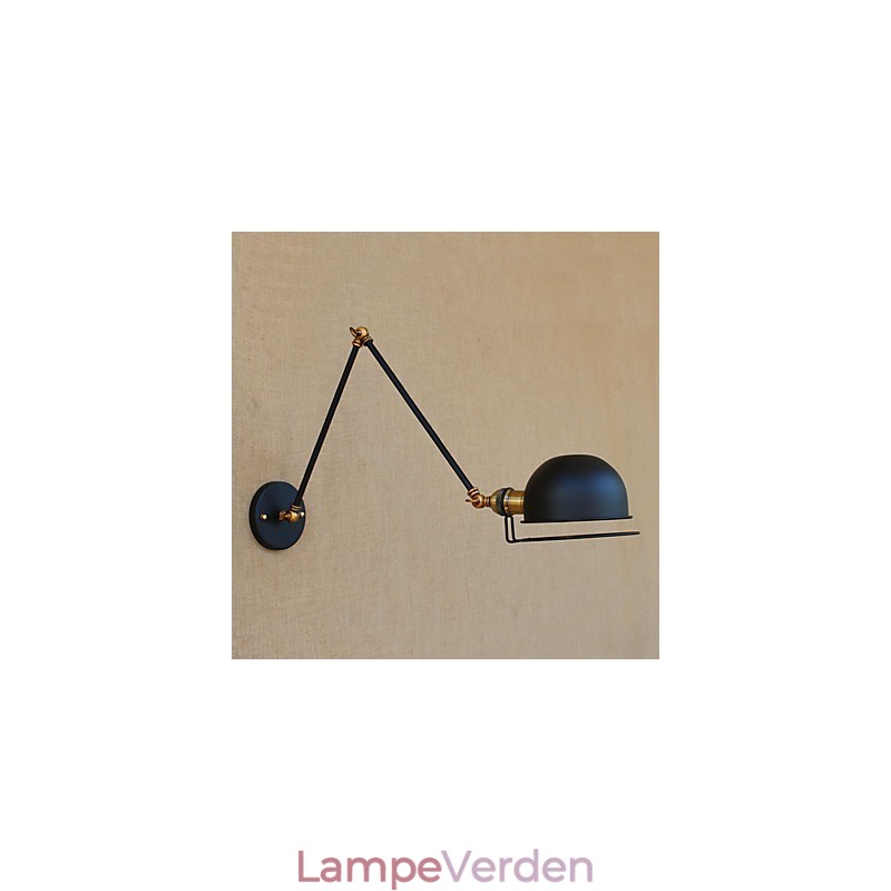 Simpel vintage landmalerifunktion til Mini Style Swing Arm Øjenbeskyttelse Ambient Light Wall Sconces