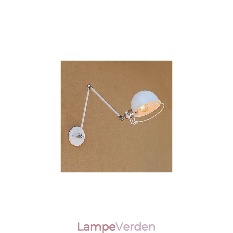 Simpel vintage landmalerifunktion til Mini Style Swing Arm Øjenbeskyttelse Ambient Light Wall Sconces
