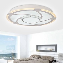 Moderne moderne metal flush Mount